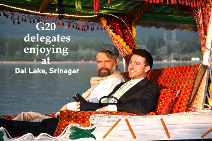 G20 Meet in Srinagar