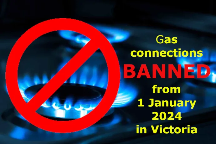 All Electric - Gas ban in Victoria