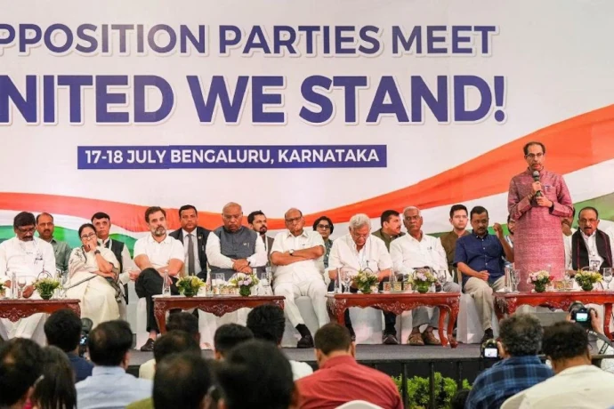 NDA V INDIA - Opposition Meet