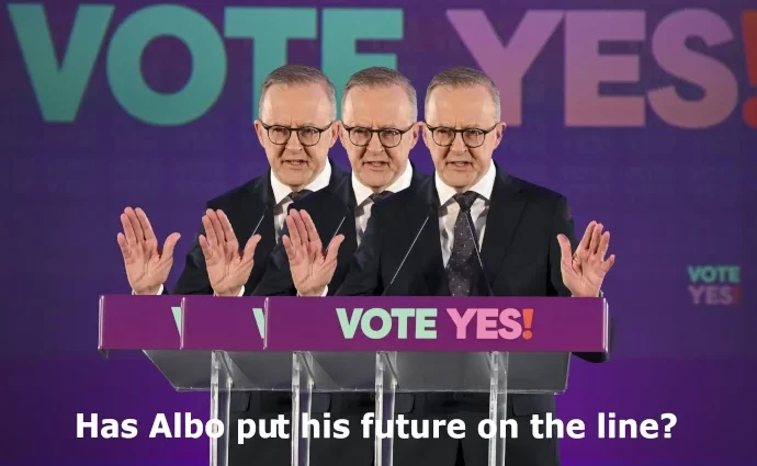 Referendum Albo appeals for Yes Vote on 14 October