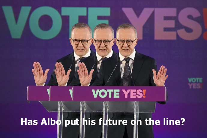 Referendum Albo appeals for Yes Vote on 14 October