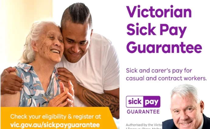Sick Pay Guarantee Vic Gov-Steve McGhie