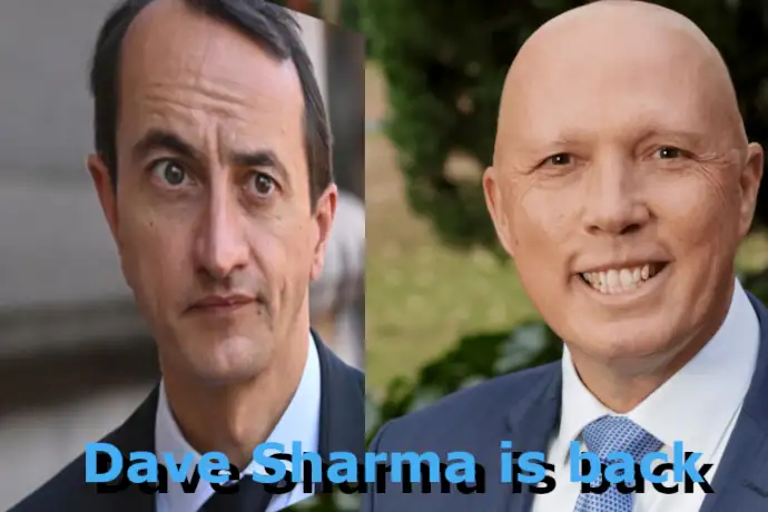 Dave Sharma is back