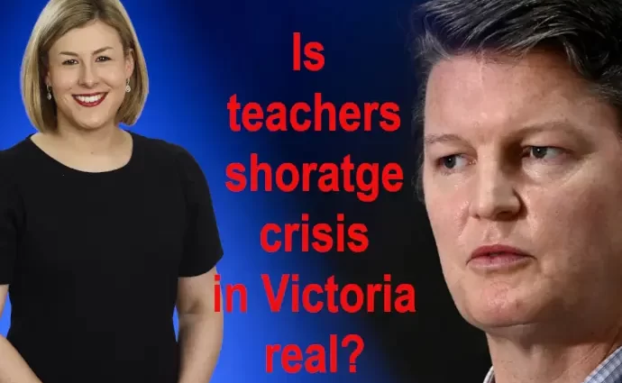 Ben Carroll Jess Wilson - Teacher shortage crisis