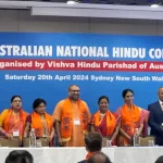 VHP Australia State Presidents with Swami ji