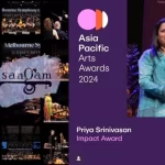 Priya Srinivasan wins Asia Pacific Arts Award 2024