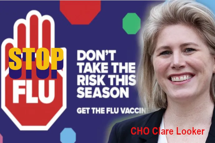 Stop Flu 2024- Chief Health Officer Clare Looker